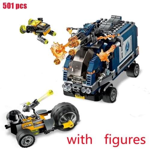 501pcs 11506 Building Block Toy Creative Series 76143 Assembled Building Block Childrens Toy Gifts
