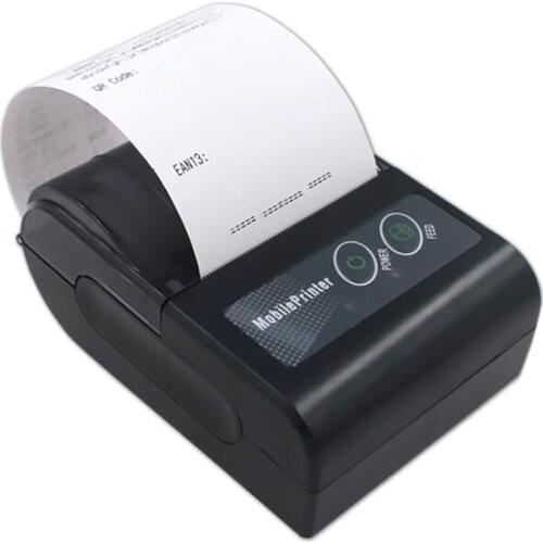 58HB6 Bluetooth Printer Mini Portable Ticket Machine Butler