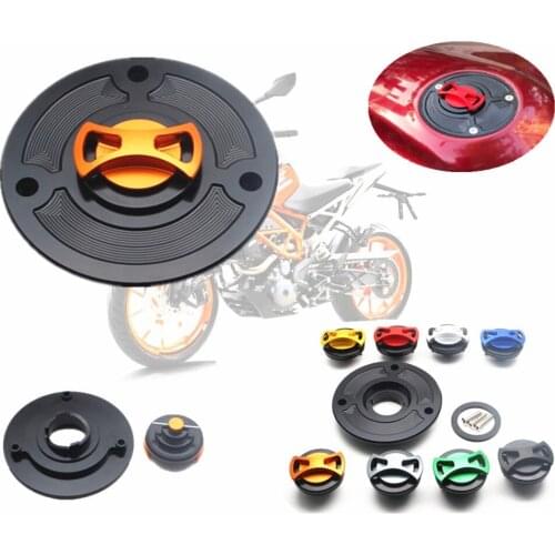 Motorcycle Accessories Oil Cap Tank Fuel Cover CNC Billet Gas Cap for KTM 125 Duke 2011-2016 Duke 200 2012-2016 Duke 390 2013-14