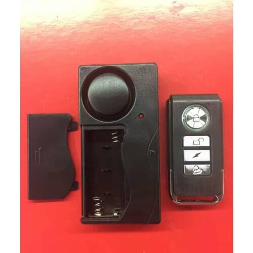 Wireless Remote Control Vibration Alarm Detector
