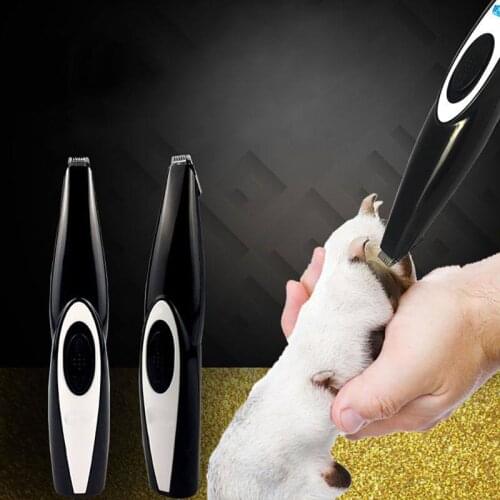 Mute Pet Hair Trimmer Electric Fader Dog Hair Remover USB Mini Pet Partial Shaver for Pet Face Paw Ass Ear