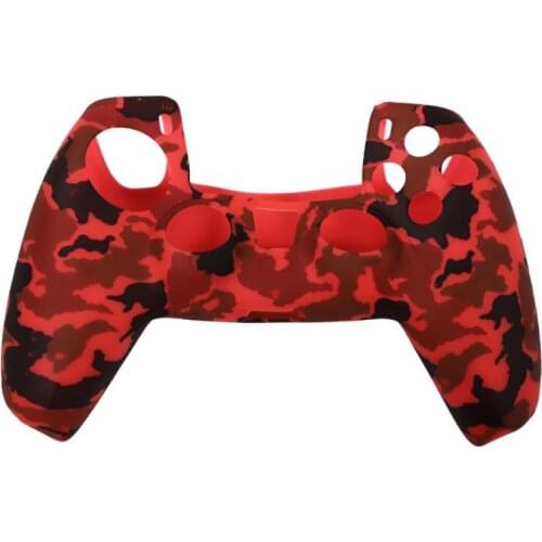 Bluelans Gamepad Case Camouflage Protective Silicone Anti-scratch Joypad Cover for Sony PS5