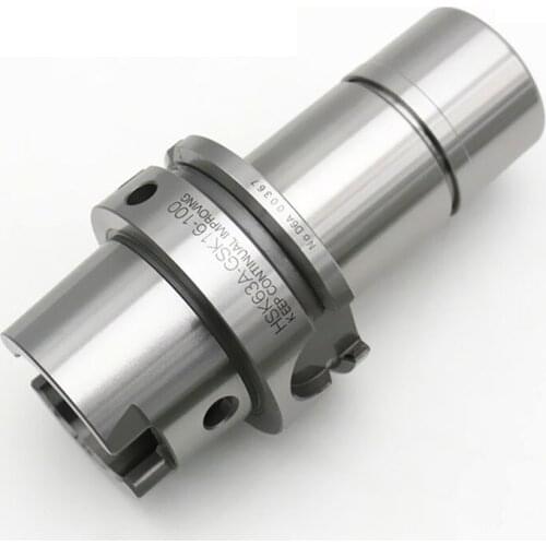 HSK63A-GSK10-60/SK10-60 HSK63A-GSK16-120L high speed collet chuck toolholder for CNC lathe mill G2.5 30000RPM