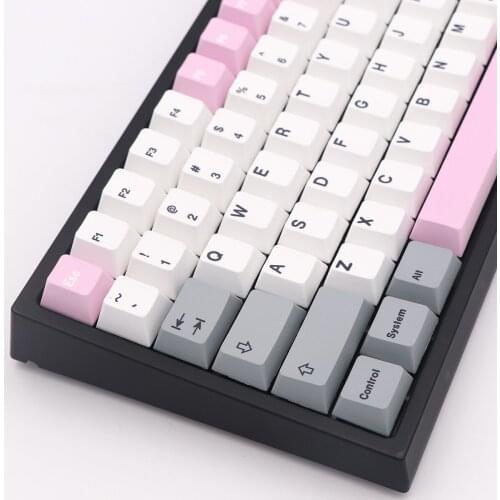 Keypro Fuji Theme Ethermal Dye Sublimation fonts PBT keycap For Wired USB mechanical keyboard 155keycaps Cherry Profile