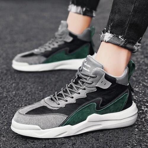 020 Autumn New Mens clunky sneakers heighten shoes Mens leisure shoes walking sport shoes Mens walking sneaker free shipping