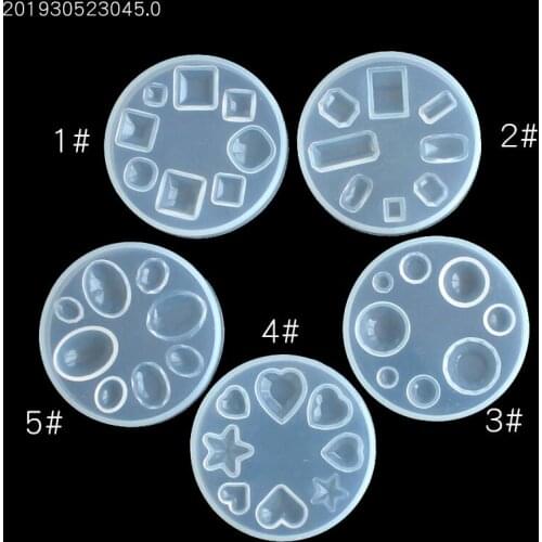 Round Love Transparent Mold Silicone Cake Mold