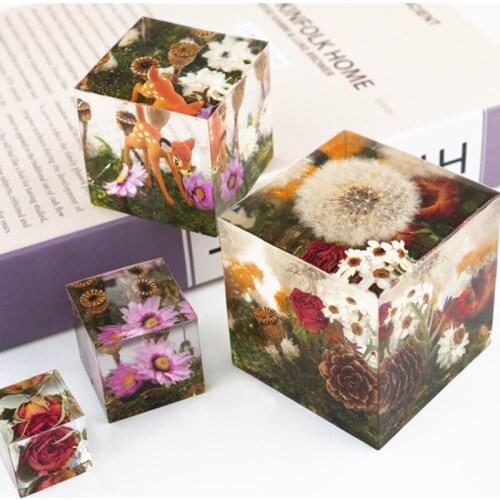 Square Silicone Mould Multi-purpose DIY Handmade Craft Mold Suitable for Soap Candle Dessert Making TS2