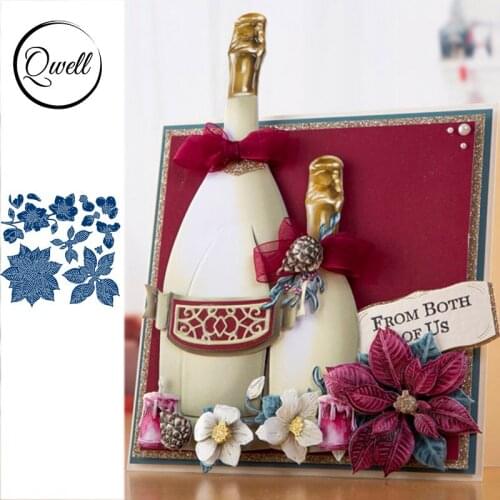 QWELL Leaf Flower Metal Cutting Dies for Scrapbooking and Card Making Paper Embossing Craft New 2019 die cuts