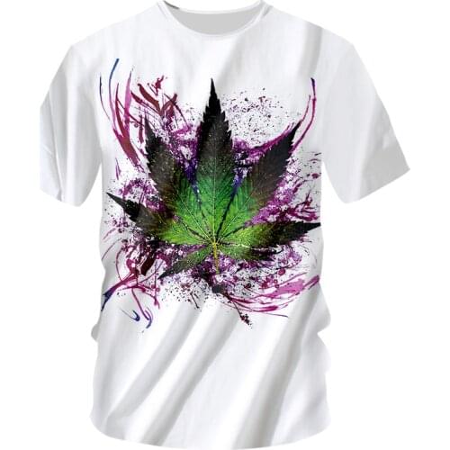 Fashion summer simple multicolor 3D printing mens and womens t-shirt O-neck casual mens clothing t shirt men made in China