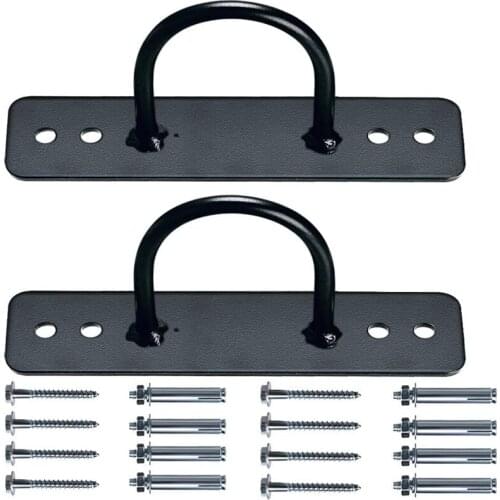 Wall/Ceiling Mount Anchor Bracket for Suspension Straps,Body Weight Strength Training Systems&Boxing Equipment