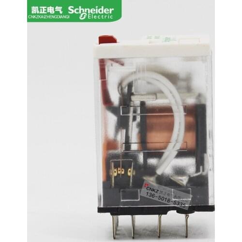 10 pieces of Original authentic Schneider intermediate relay RXM4AB1P7 AC230V four open four closed manual