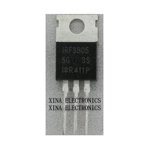 IRF3805PBF IRF3805 F3805 55V 75A TO-220 ROHS ORIGINAL 10PCS/lot Free Shipping Electronics composition kit