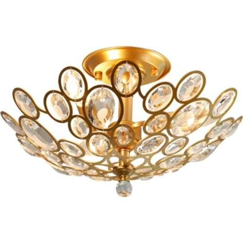 Led Crystal chandelier home lighting luminaire lustres de cristal Modern kitchen Dining room Living room chandeliers candelabro