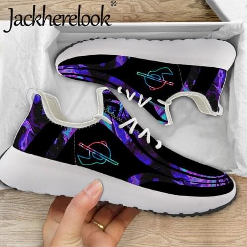 Jackherelook Casual Women Shoes Waitress Brand Design Breathabel Sneakers Lightweight Black Flats Shoe Lace Up Footwear Mujer