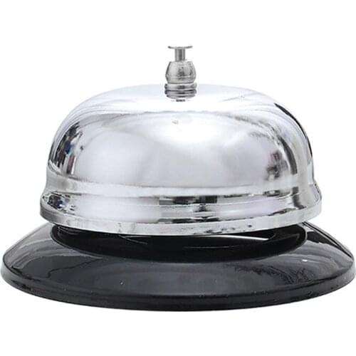 Desk Kitchen Hotel Steel Counter Reception 6cm Christmas Craft Restaurant Bar Ringer Call Vegetable Bell