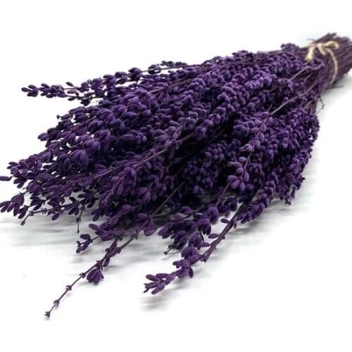 Dry flower Quick-frozen Lavender Bundle Purple decoration artificial flower искусственный цветок