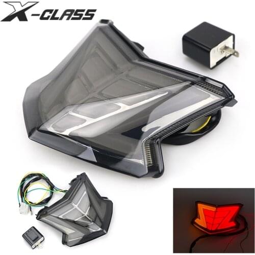 Motorcycle Tail Light Running Rear Brake Light Turn Signal LED Indicator Accessories For KAWASAKI NINJA650 Z650 Z900 2017-2021