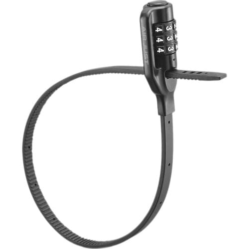 ULAC Bike Cable Lock Multi Stable Bicycle Helmet Lock Password Cycling Lock for MTB Road Bike