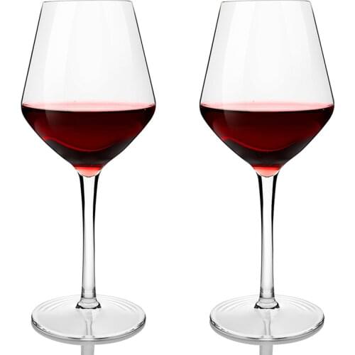 12oz Tiaking American Tritan Material Unbreakable Plastic Wine Glass Goblet Transparent Red Juice Cup 225*59mm