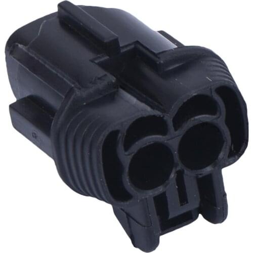 5/10/20/50/100sets 2pin Auto Nissan fog lights plug waterproof car electric black connector 6185-0865