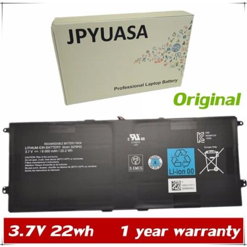 7XINbox 3.7V 6000mAh 22wh Original SGPBP03 Laptop Battery For Sony Xperia Tablet Z S SGPT12 SGPT121 SGPT122 SGPT123 SGPT1211