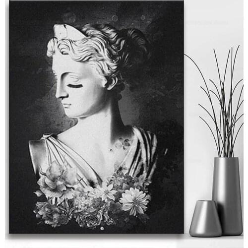 Artemis Greek goddess Canvas Painting Classical Art Decor Wall Art Pictures Home Prints Bedroom Decoration Poster