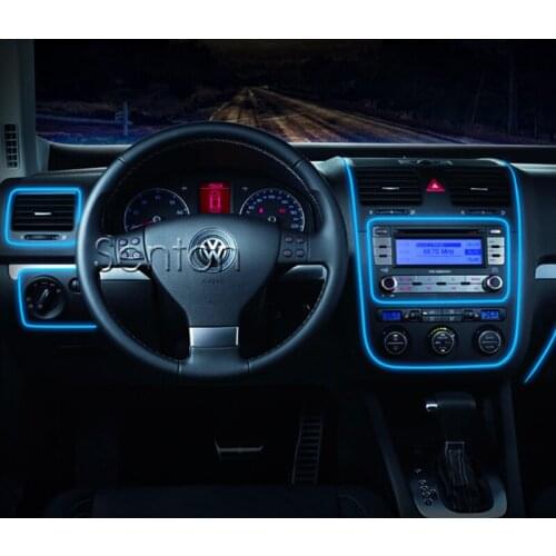 Car Interior Atmosphere Lights For Hyundai Solaris Tucson 2016 I30 IX35 I20 Accent Santa Fe For Lada Granta Kalina Priora