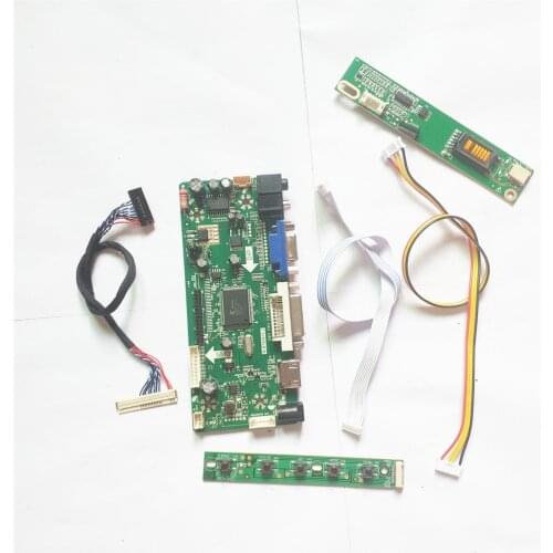 For HT14P11-100 HT14P12-100 14.1 1400*1050 HDMI-Compatible+VGA+DVI LCD CCFL LVDS 30Pin M.NT68676 controller board