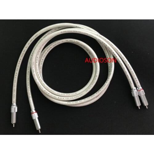 Hi-End AUDIOSON-Oyaide AR-910 5N pure silver Audio Interconnect RCA -RCA Audio cable