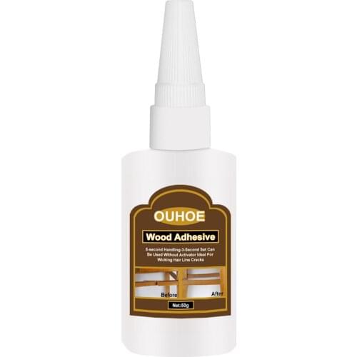 OUHOE Woodworking Musical Instruments Artware Instant Adhesive Glue 50g and 30g for nail stickers and decals Manicure tools