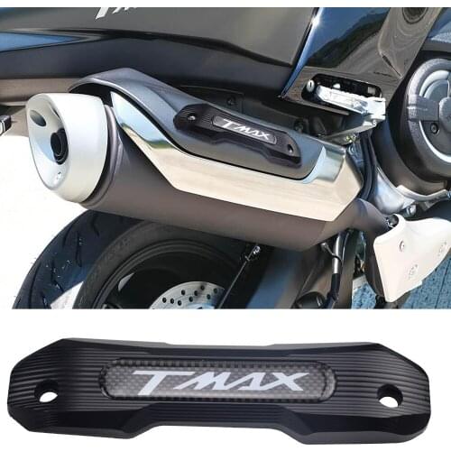 KODASKIN CNC Protect Exhaust Scald Prevention Carbon Fiber Scratch Hit for YAMAHA TMAX530DX TMAX530SX 2017-2018