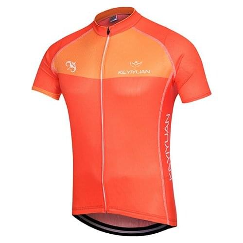 KEYIYUAN Mens Cycling Wear Short Sleeve Cycling Cycling Clothing Bike Jersey Top Army Grear