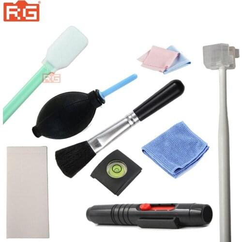 Cleaning Kit Camera Cleaning Lens Pen Brush Cloth Hot Shoe Spirit Gas blowing Kit For Canon Nikon Sony Cleancamera