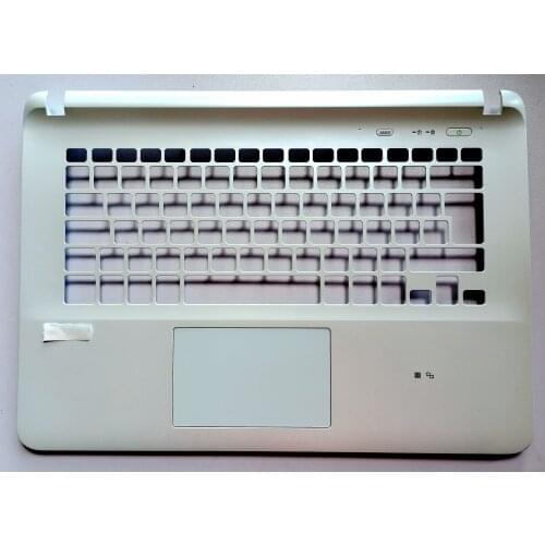 New for sony VAIO SVF142 SVF142C29L SVF142C1DT white UK laptop keyboard upper cover palmrest Touchpad big enter key