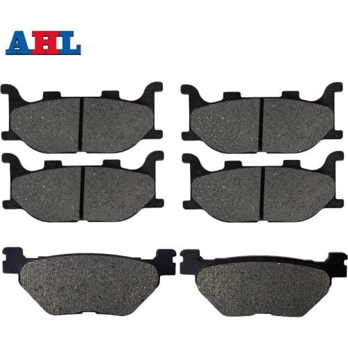 Motorcycle Front Rear Brake Pads For Yamaha XVS1300 CTW CTX AW AX V-Star 1300 Tourer 07-10 XVS1300A Midnight Star YP400 Majesty