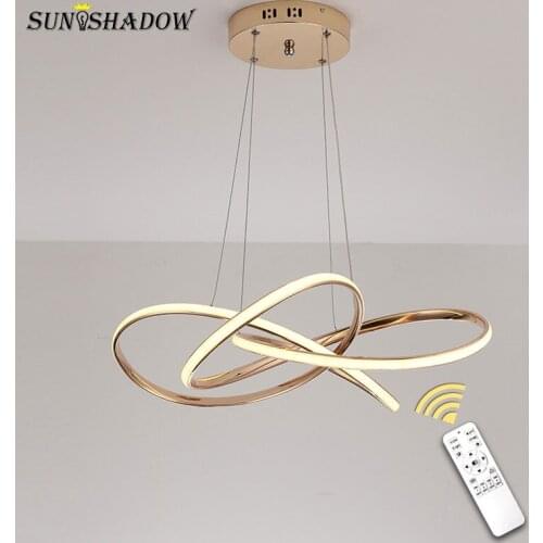 Gold Modern Led Pendant Light New Home decoration Led Pendant Lamp for Dining orom Living room Kitchen Hanging Lamp Luminaires