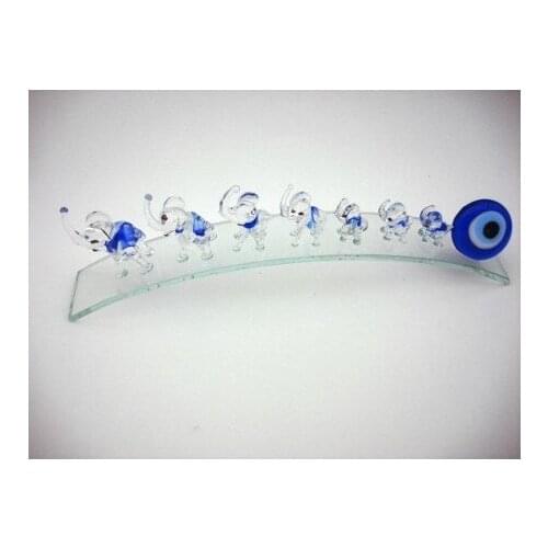 Modern Glass Evil Eye Beads Sevens Abundance Of Elephant trinket Amulet trinket baratija حلية орнаментальный