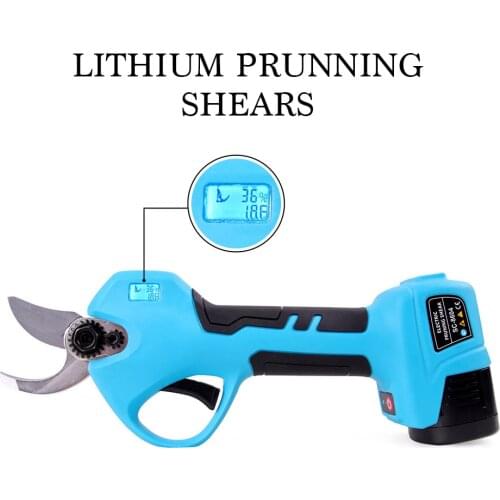 SWANSOFT 800g on hand 28mm cutting electric pruning shears, electric pruner, garden and vineyard electric secateurs