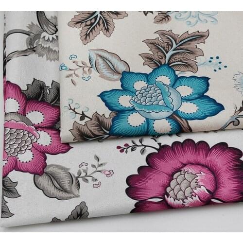 HLQON Euramerican style Fabric For DIY Quilting & Sewing Sofa,Cushion Material Curtain,chair,patchwork Table Cloth