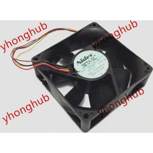 Nidec D08T-24TS9 08BH1 Server Cooling Fan DC 24.5V 0.16A 80x80x25mm 4-wire