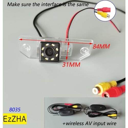 Waterproof Car Rear View 4led Camera 120 Degrees Wide Angle Reverse Parking Backup Camera for Ford Focus 2 Sedan 2005-2011 C-Max