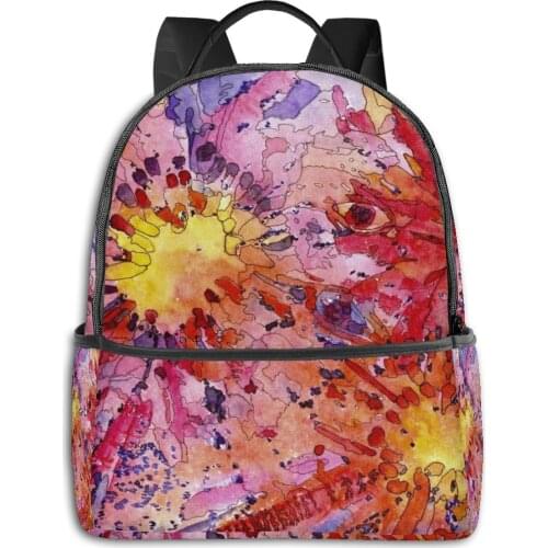 Tie Dye Womens backpack Storage Bag Cute Tie Dye backpack carrier Teen Girl Boy Large Capacity Rucksack