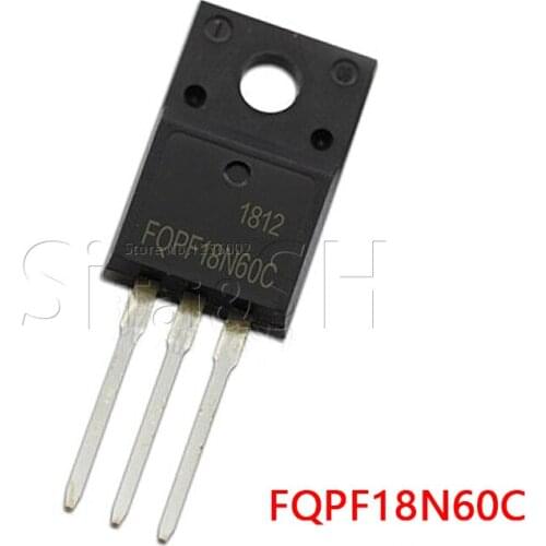 5pcs/lot FQPF18N60C FQPF18N60 18N60 TO-220F new original Immediate delivery
