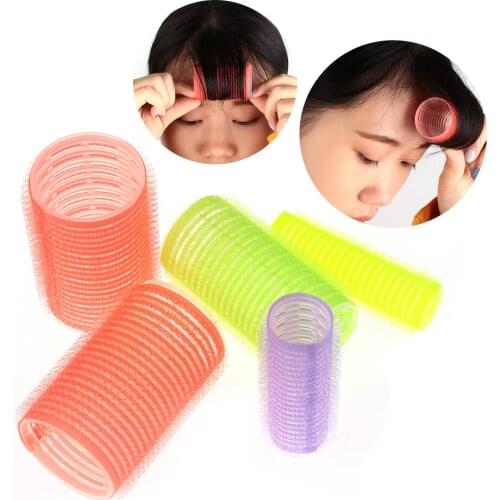 6 Pcs Hot Sale Multi Size Professional Nylon Hair Rollers Self Grip Hairdressing Curlers Salon Hair Care Hair Styling Tools