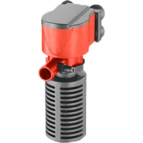 3 in 1 Aquarium Filter Submersible Internal Oxygen Pond Fish Tank Air Water Pump For Small Fish Tanks Turtle Tanks