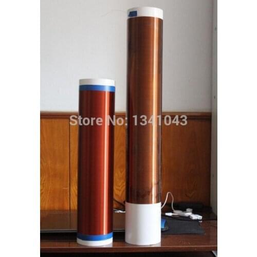 Free shipping tesla coil (generator) secondary coil for tesla coil diameter 63mm height 20-30cm