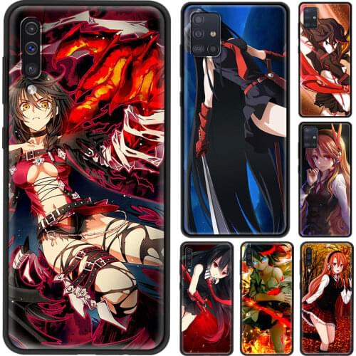Case For Samsung A91 A72 A71 A52 A51 A42 A41 A32 A31 A21 EU A21s A12 A11 A02s A02 A01 Cover Fundas Shell Akame Ga Kill Anime