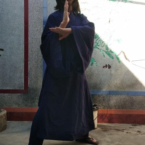 22colors UNISEX High Quality Taoist Robe Kung fu Wushu Suits Wudang Clothing Taoism Uniforms