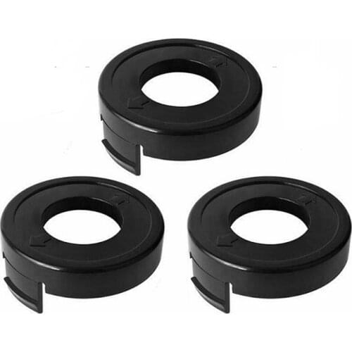 Tool Trimmer bump cap 3 Pack Replacement For Black & Decker 682378-02 68237-02 ST4500 Black