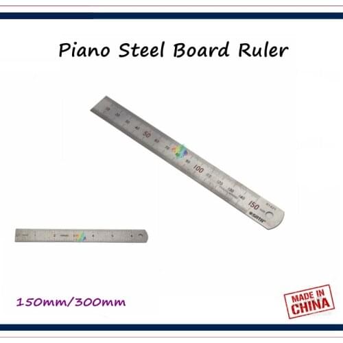 Piano tuning tools accessories high quality Piano Steel Board Ruler tool 150mm 300mm Piano repair tool parts